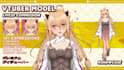 draw and rig vtuber avatar for live2d models