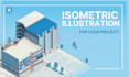 create isometric illustrations for your architecture project