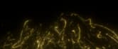 make this professional 3d logo animation with gold particle