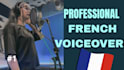 voice over with my native french