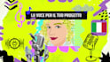 record a pro italian female voiceover
