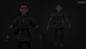 create a 3d character model for games or film projects