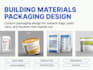 develop unique design for your building materials packaging