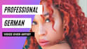 record a professional german female voice over in 24 hours