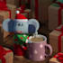 create a professional christmas greetings animation video