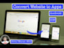 convert website to android app ios app mobile app development