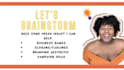 brainstorm creative business and marketing ideas
