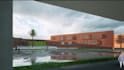 do modern exterior facade design and 3d modeling