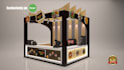 create 3d exhibition booth, stall and venue