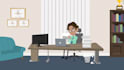 create an animated video in german