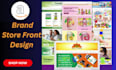 style up your amazon store front or brand storefront design