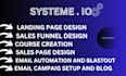 create systeme io sales funnel , systeme io course creation, landing page