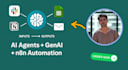 build ai agents, genai apps, n8n automation workflows, crewai