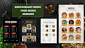 design professional creative custom restaurant menu