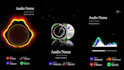 create unique audio visualizer or spectrum