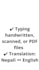 type scanned images PDF files and handwritten pages into word