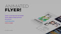 do cool animated social media flyer
