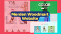 design woodmart woocommerce  website with elementor