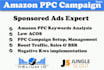 setup manage and optimize amazon ppc campaigns advertising ads