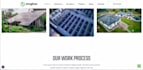 create a professional website for a solar energy agency