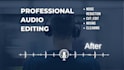do professional audio editing