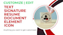 customize any element in your image