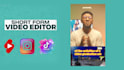edit short form videos with clean captions for tiktok reels
