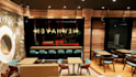 render 3d interior, interior design, cafe, café bar, restaurant