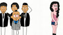 do stick man animation video with mood impreshion