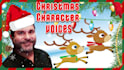 record a christmas character voiceover