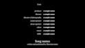 a credit roll for you