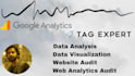 analyze, audit, analysis google analytics and visualization