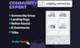 setup mighty networks, circle so, community management