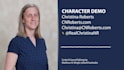 voice act female characters for your project