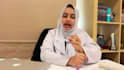 be female doctor spokesperson in hindi and english for youtube in white coat