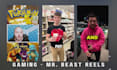edit, subtitle, progress bar for tiktok insta reels, video