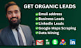 find email address, company leads, map and data scrapping