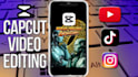 do video editing in capcut for tiktok and youtube to be more retention