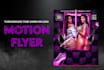do motion flyer design to promote your event