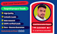 be doing b2b lead generation and emailing out via linked