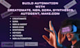 make com automation heygen synthesis sora, autogen creatomate n8n aiagent expert