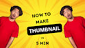 design eye catchy amanzing youtube thumbnail