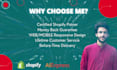 create one product shopify dropshipping store, website