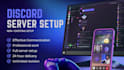 setup any new or existing discord server within 24 hours