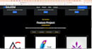 design and develop a modern portfolio website