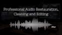 clean, edit and restore your audio