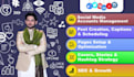be your social media marketing manager, virtual assistant and content scheduler