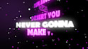 edit your lyric video