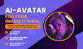 create an ai avatar for your online course