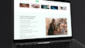 create an elegant website promo or website 3d presentation video